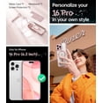 thumbnail image 5 of Funda Meifigno para iPhone 16 Pro de 6,3 pulgadas con MagSafe en oro rosa, 5 of 5