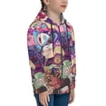 thumbnail image 3 of Youth Gravity Falls Zip Up Hoodies 3d Print Pullover Hooded Zipper Sweatshirt With Pocket For Boys Girls, 3 of 8