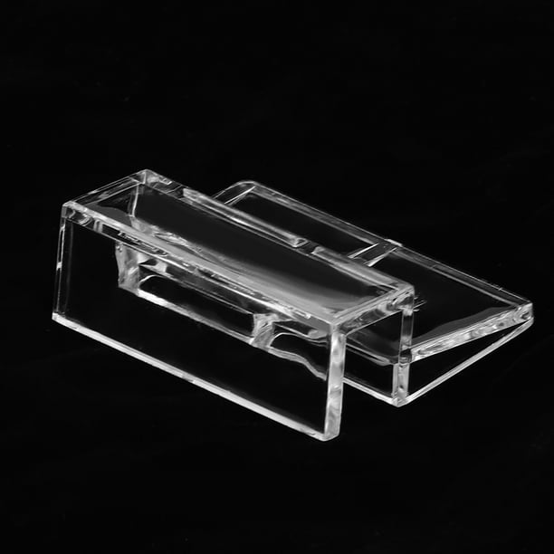 Soporte De Estante De Cubierta De Vidrio De Tanque De Peces Duradero Soporte De Cubierta De Vidrio De Acuario Tienda De Peces De 20 Piezas Para Acuario Para Tanque De Pesca Hogar ANGGREK Otros
