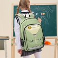 thumbnail image 7 of FORMRS Unisex School Backpack 17" Student Travel Bag with Laptop Compartment, Light Green Martini, 7 of 7
