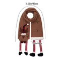 thumbnail image 3 of Bufanda Navideña Elk Bufanda Larga De Felpa Bufanda Cálida De Invierno Decoraciones Navideñas Regalos Para Mujeres Hombres Methold HA039095-00, 3 of 6