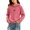 Pink, variant on Brondbend Girl Sweatshirt Fashion Long Sleeve Hooded Pullover Loose Tops Holiday Fall Winter Clothes Black 2-3 Years