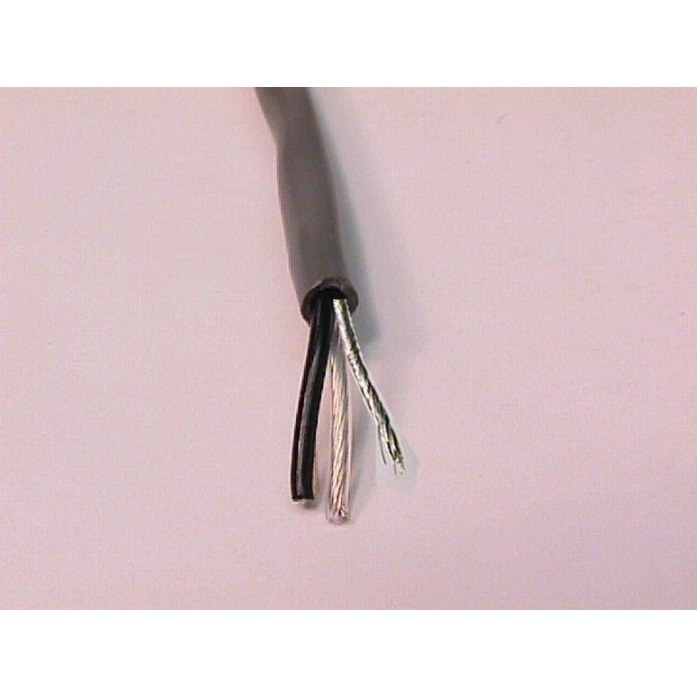 IEC CAB00222G 22 Gauge 2 Conductor Shielded Cable Priced by the Foot