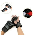 thumbnail image 4 of Guantes Deportivos de Medio Dedo NikouMX Deportes Negro, 4 of 8