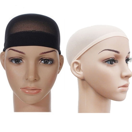 Visland 2 Pcs Unisexe Élastique Respirant Extensible Perruque Bonnet Doublure Cosplay Snood