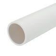 thumbnail image 1 of Uxcell Rigid Round Pipe White 1.68 x 1.97"(ID*OD) High Impact for Water Pipe Crafts Cable Sleeve, 1 of 6