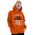 thumbnail image 4 of In Case of Zombie Outbreak Eat Candy Hoodie Sweatshirt Women Men Brisco Brands X, 4 of 6