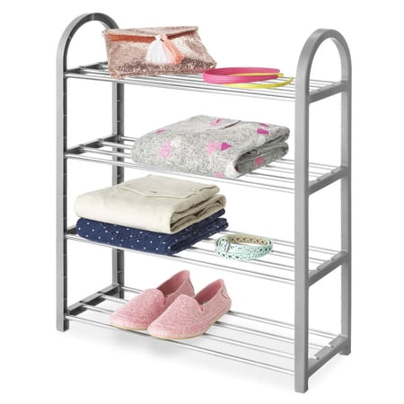 Whitmor Compact Closet Shelves - Grey