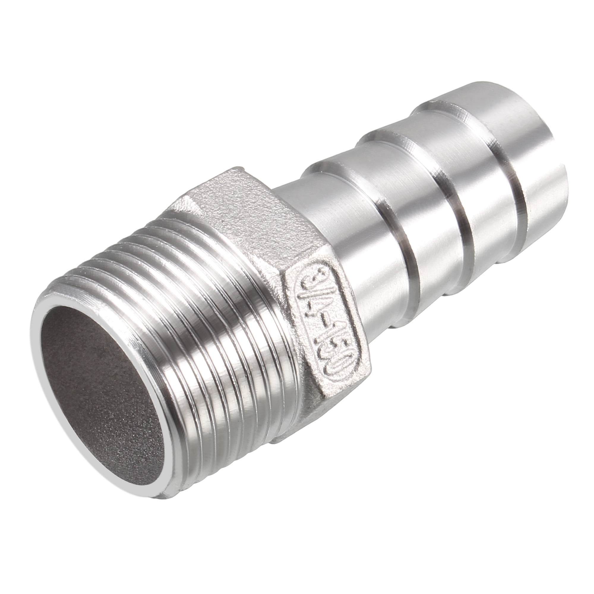 Stainless Steel Barb Hose Fitting Connector 20mm Barbed x G3/4 Male