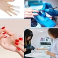 thumbnail image 7 of Nail Remover Foil Wraps for Acrylic, UV, Gel Polish Soak-off Removal with Pre-attached Lint Free Pad, Pack of 100 Wraps Nail Polish Wraps Removal Tool by GIXUSIL, 7 of 7