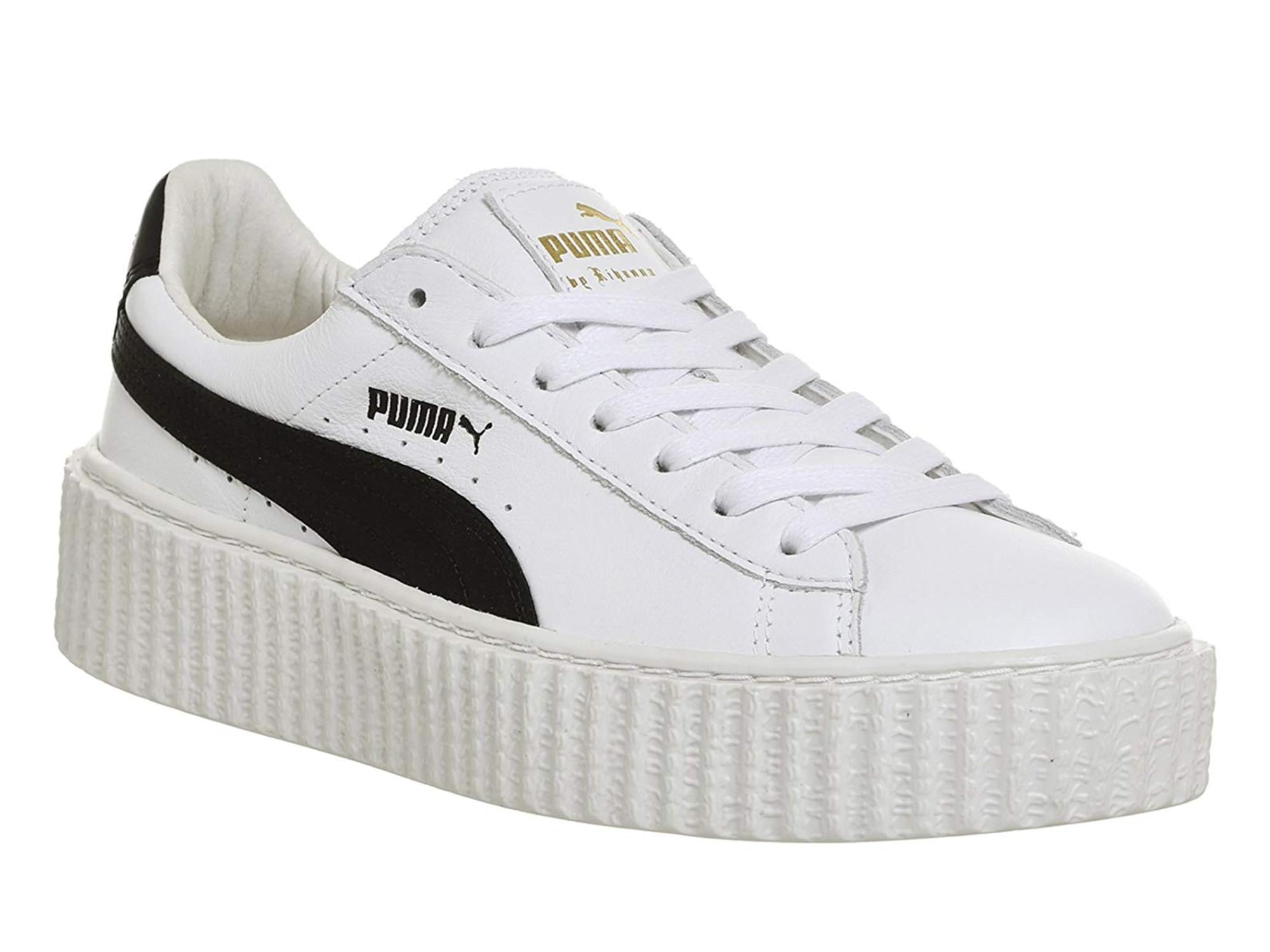 puma side lace sneakers