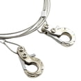 thumbnail image 3 of RC Car Steel Tow Rope Metal Durable 1:10 1/10 Simulación Tow Hook Trailer Chain Plata Zulema Cuerda de remolque de acero para coche RC, 3 of 6