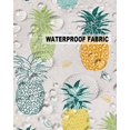 thumbnail image 5 of Pack of 2 Outdoor Pillow Covers, Summer Blue Green and Yellow Pineapple Waterproof Square Throw Pillowcase Cushion Decorative Pillow Covers for Couch Patio Tent, 24x24 in, 5 of 6