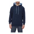 thumbnail image 1 of King Fashion KF9041 Two-Tone Hooded Sweatshirt, 1 of 2
