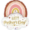 thumbnail image 2 of LOONBALLOON Mother's Day Theme Balloon Set, 35 Inch Mother's Day Boho Rainbow Balloon, Heart Shape Foil Balloons, 2 of 2