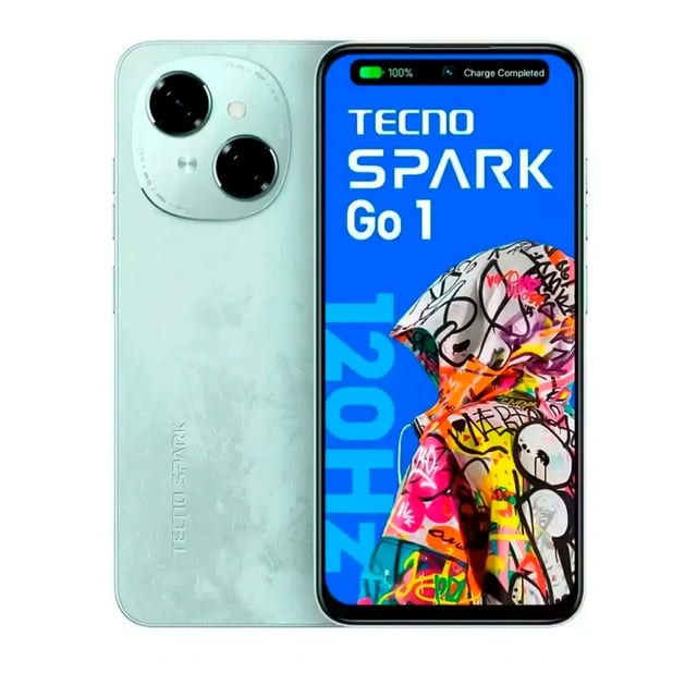 Smartphone Tecno Spark Go 1 Dual Sim 128GB Verde 4GB RAM