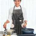thumbnail image 4 of unbranded 1Jgo Delantal Para Cocina Mujer Con Protectoras Y Toalla Integrado En Negro, 4 of 6