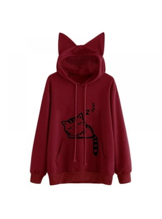 Girls Cat Hoodie