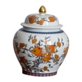 thumbnail image 4 of Jarrón de porcelana con forma de jengibre, florero decorativo de cerámica, adorno central M, 4 of 9