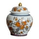 thumbnail image 4 of Jarrón de porcelana con forma de jengibre, florero decorativo de cerámica, adorno central M, 4 of 9