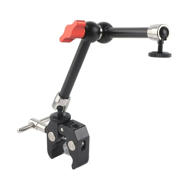 Soporte de abrazadera para cámara brazo de fricción articulado para cámara alta estabilidad 11 pulgadas resistente y flexible para monitor ANGGREK Otros