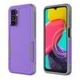 thumbnail image 2 of eBizWare For Samsung Galaxy A14 5G 6.6" Phone Case, 2 in 1 Drop Resistant Heavy-Duty Tough Rugged Slim Shockproof Protective Case Cover -Purple, 2 of 6