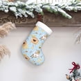 thumbnail image 6 of Disketp Cute Gnome Bee Collects Honey Christmas Stockings, Xmas Stocking for Family Holiday Season Décor, Personalized Holiday Indoor Decorations, 6 of 7