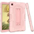 thumbnail image 6 of Dteck Case for Samsung Galaxy Tab A7 Lite 8.7 Inch 2021 (SM-T220/T225),3-Layer Protection Kickstand Heavy Duty Shockproof Rugged High Impact Protective Cover for Galaxy Tab A7 Lite 8.7" 2021,Rosegold, 6 of 7