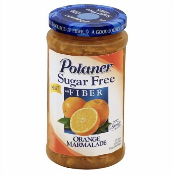 Pack of 12 Polaner Sugar-Free Orange Marmalade 13.5 oz