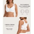 thumbnail image 5 of MANIFIQUE Posture Corrector Bra for Women Front Closure Bra Full Coverage Non Padded Wirefree, 5 of 7