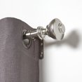thumbnail image 3 of Hometrends Jubilee 3/4" 42-120" Nickel Drapery Rod Set, 3 of 3