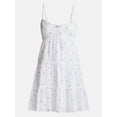 thumbnail image 5 of No Boundaries Tiered Trapeze Dress, Women's XXS-XXL, 5 of 5