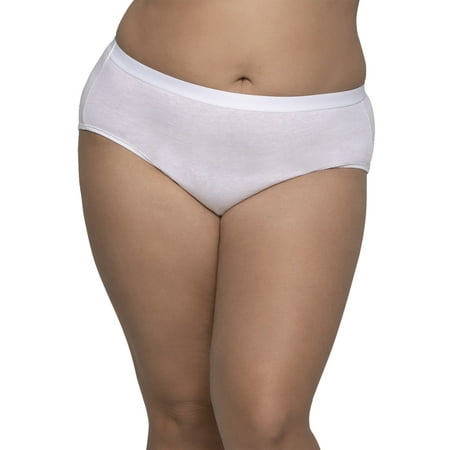 Women's Plus Assorted Cotton Hipster Panties, 6