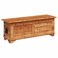 thumbnail image 6 of vidaXL Storage Chest One-of-a-kind due to the unique grains Solid mango wood 43.3" x 13.8" x 15.7", 6 of 9