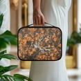 thumbnail image 4 of FKELYI Forest Maple Leaf Elk Deer Print PU Letaher Bible Cover for Women Men Church Bible Bag Carrying Book Case with Handle & Zipper Pocket Book Organizer Holder for Prayer, 4 of 6