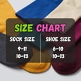 thumbnail image 4 of Tipi Toe Womens Classic Crew Socks for Women – Soft, Stylish, and Colorful 12-Pack Set, 4 of 4