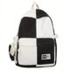 thumbnail image 3 of Color Contrast Laptop Backpack, Fashion Preppy Style School Bookbag, Casual Versatile Nylon Travel Rucksack, 3 of 4