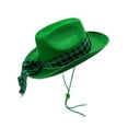 thumbnail image 6 of St Patricks Day Hat Green Top Hat St. Patrick's Day Hats for Men Stovepipe Tall Hats, 6 of 8