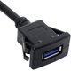 thumbnail image 5 of Cable auxiliar USB 3.0 estanco para salpicadero 1 m, 5 of 5