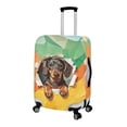thumbnail image 2 of HELLHERO Dog Pattern Design Anti Dust Baggage Protector for Friends, All Size Durable Anti Aging Suitcase Guard, 2 of 8