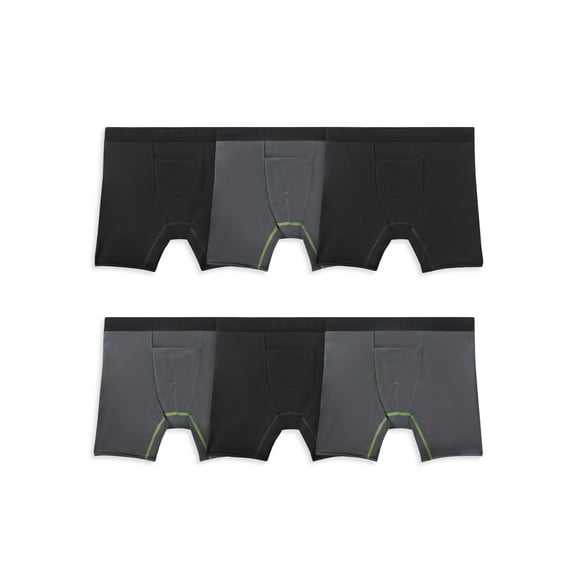 Fruit of the Loom Men's 360 Stretch Performance Boxer Briefs, Quick Dry and Moisture Wicking