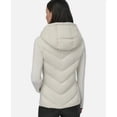 thumbnail image 2 of DKNY Women's Puffer Jacket, Lightweight, Hooded, Full Zip, White, Medium, 2 of 2