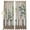 Light Gray Green Tan, variant on Farmhouse Botanical Blackout Curtains for Bedroom/Living Room, Pinch Pleated Black Out Curtains, Bottles Plans Country Brown Wooden Grain Room Darkening Window Drapes with Hooks 2 Panels, 39"x70"