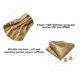 thumbnail image 5 of Conjunto de Ascot Barry.Wang Oro Seda Corbata y Pañuelo de Bolsillo, 5 of 6