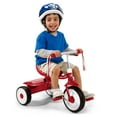thumbnail image 6 of Radio Flyer Fold 2 Go Toddler Kids Tricycle, Folding Trike w/ Storage, Red, 6 of 7