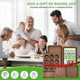thumbnail image 7 of Stackable Non-Stick Baking Pan Set with Cookie Sheet, Muffin & Loaf Pan, Double Coated for Easy Release, Oven & Dishwasher Safe, Warp Resistant, 7 of 7