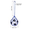 thumbnail image 2 of Unique Bargains Solo Soccer Training Ball Net, Football Practice Net Fits Ball Size 3, 4, 5 Blue 1Pcs, 2 of 5