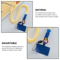 thumbnail image 4 of Cordón universal Sidaley para teléfono inteligente ajustable extraíble microfibra Amarillo, 4 of 6
