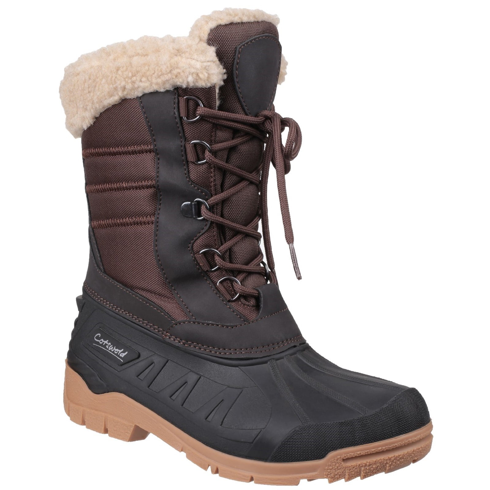 cotswold womens venture waterproof fleece lined winter boots