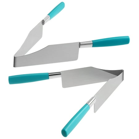 

2Pcs Cake Slicer Cutter Stainless Steel Cutter Lifter Tool for Serving Pies Pastries Desserts Breads